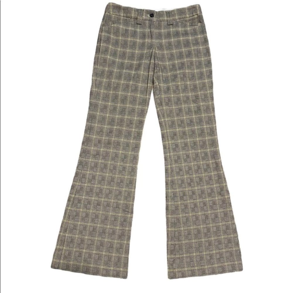 The Limited Wide Leg Plaid Pants Y2K